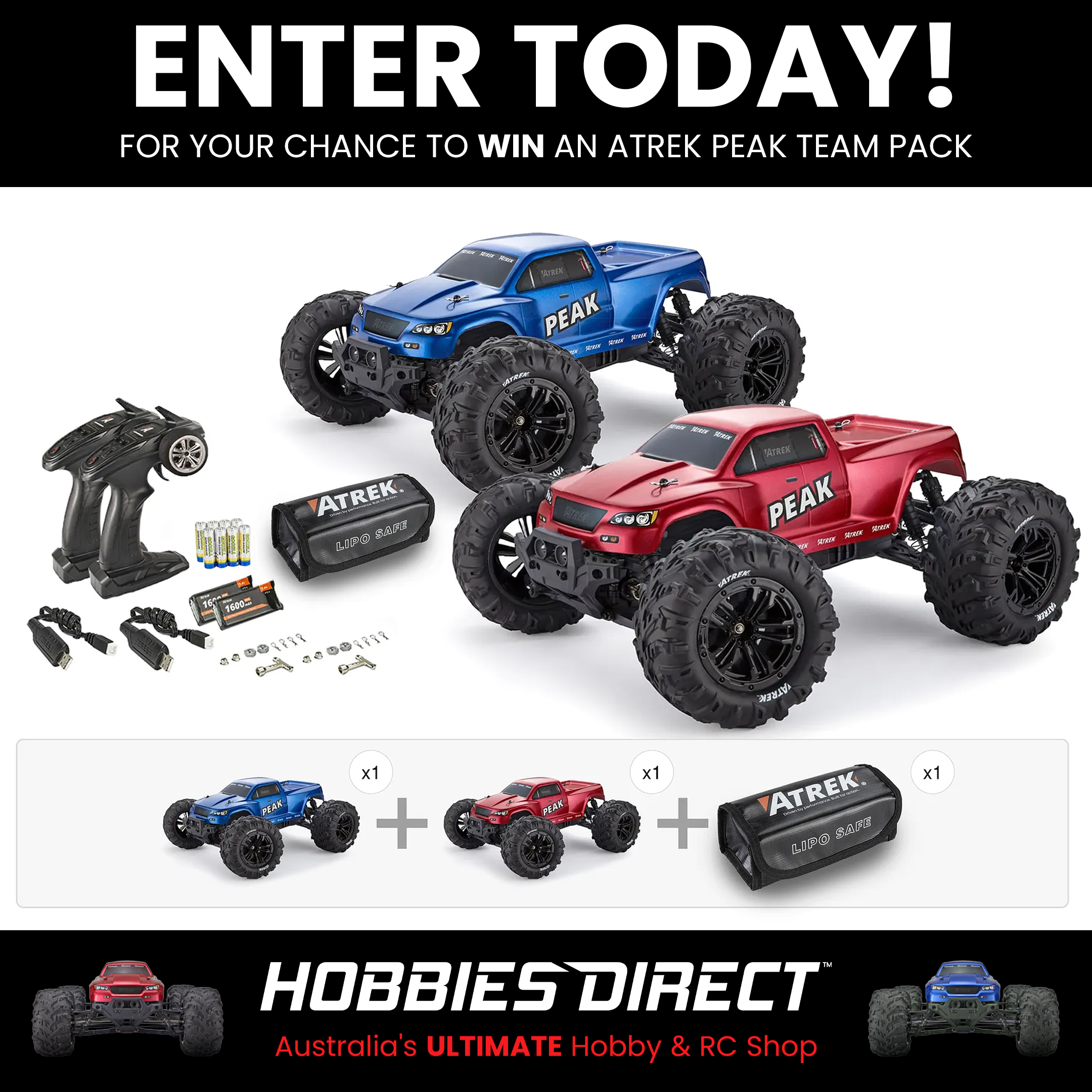 WIN An Atrek Peak Team Pack